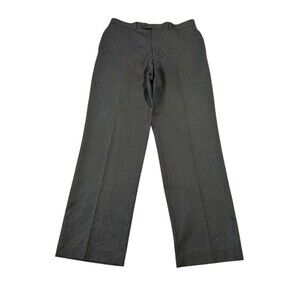 Ralph Ralph Lauren Pants Men‎ 34X32* Black Tan Houndstooth Flat Front #ST10-1